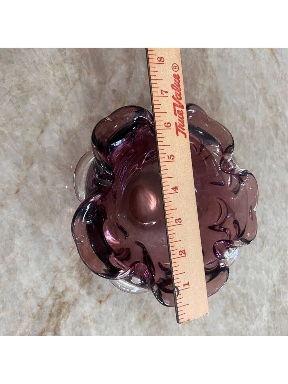 MURANO MCM AMETHYST BOWL - Picture 7 of 7